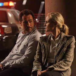 Demián Bichir y Diane Kruger en la segunda temporada de 'The Bridge'