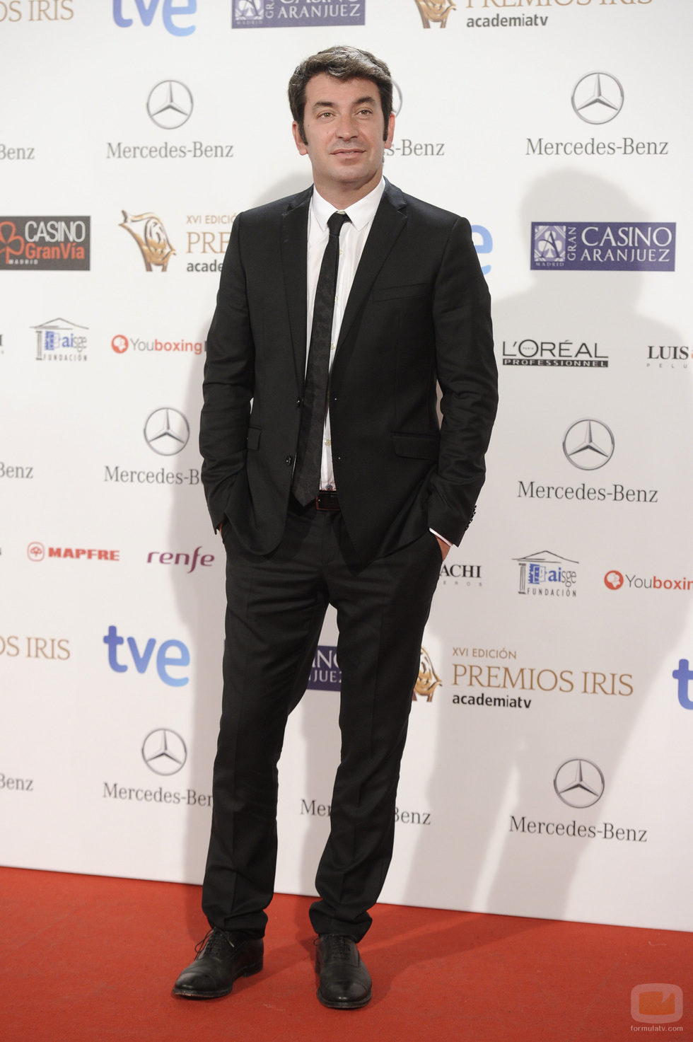 Arturo Valls en los Premios Iris 2014