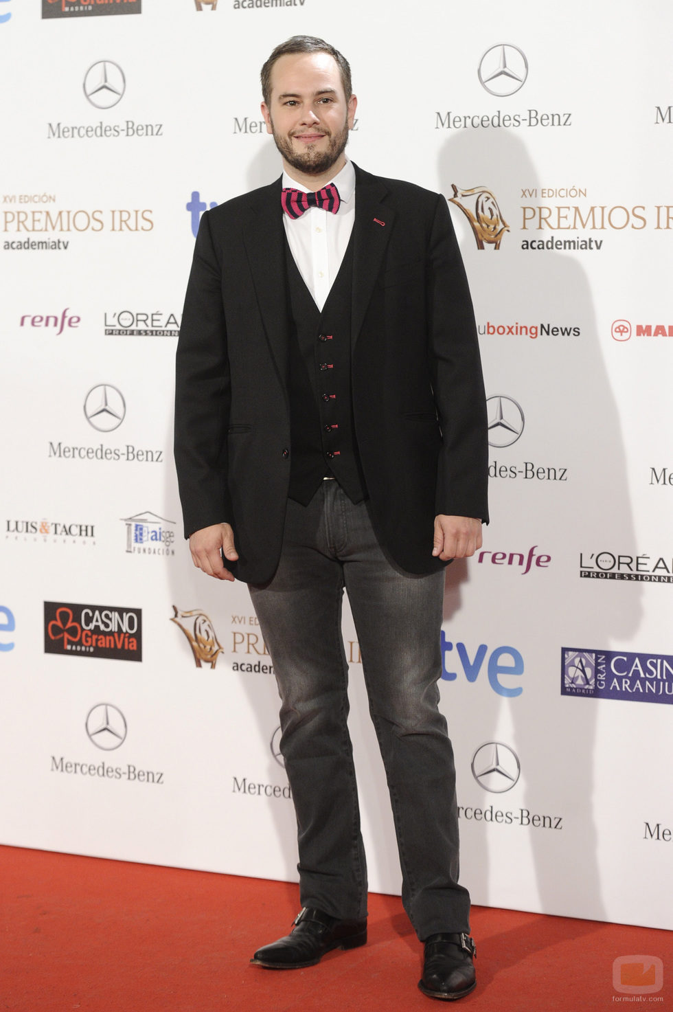 Jorge Blass en los Premios Iris 2014