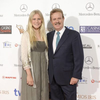 Manuel Campo Vidal en los Premios Iris 2014