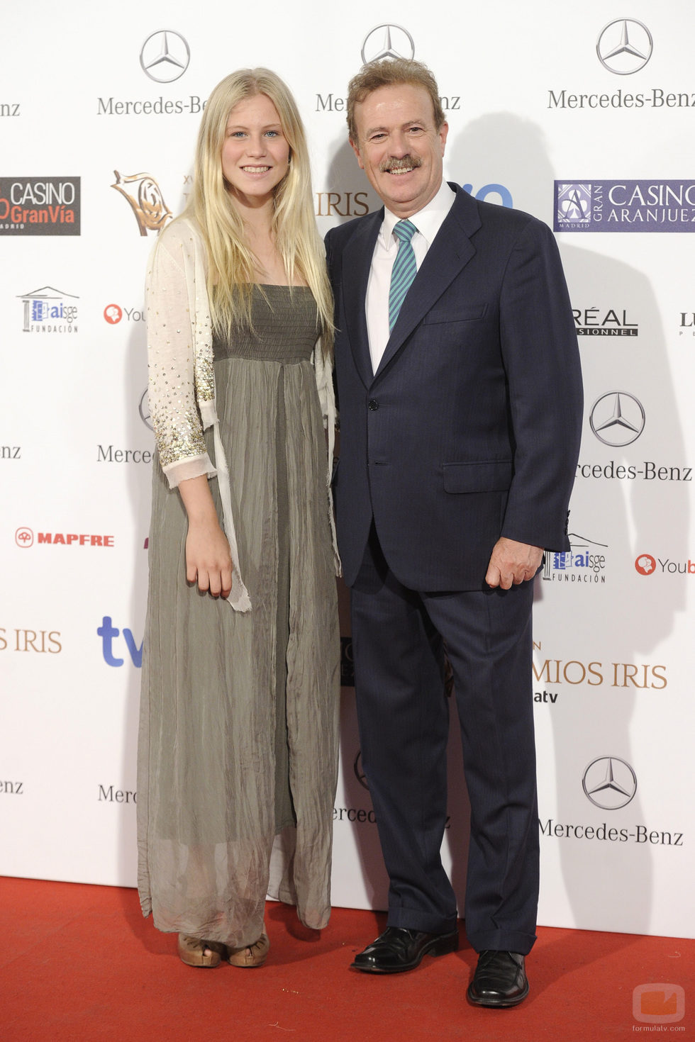 Manuel Campo Vidal en los Premios Iris 2014