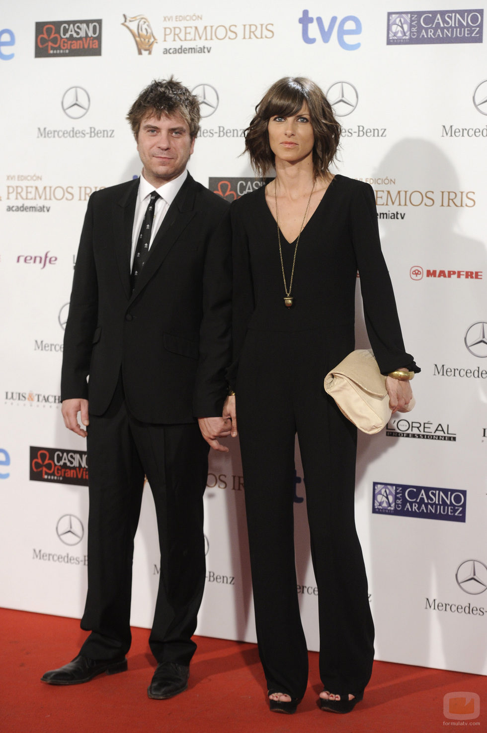 Javier Collado en los Premios Iris 2014