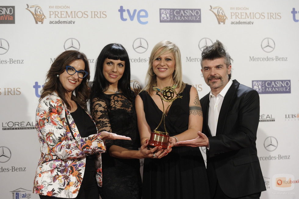 'Tu cara me suena', Premio Iris 2014 a mejor maquillaje, peluquería y caracterización