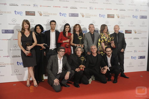 'El tiempo entre costuras', la gran triunfadora de los Premios Iris 2014