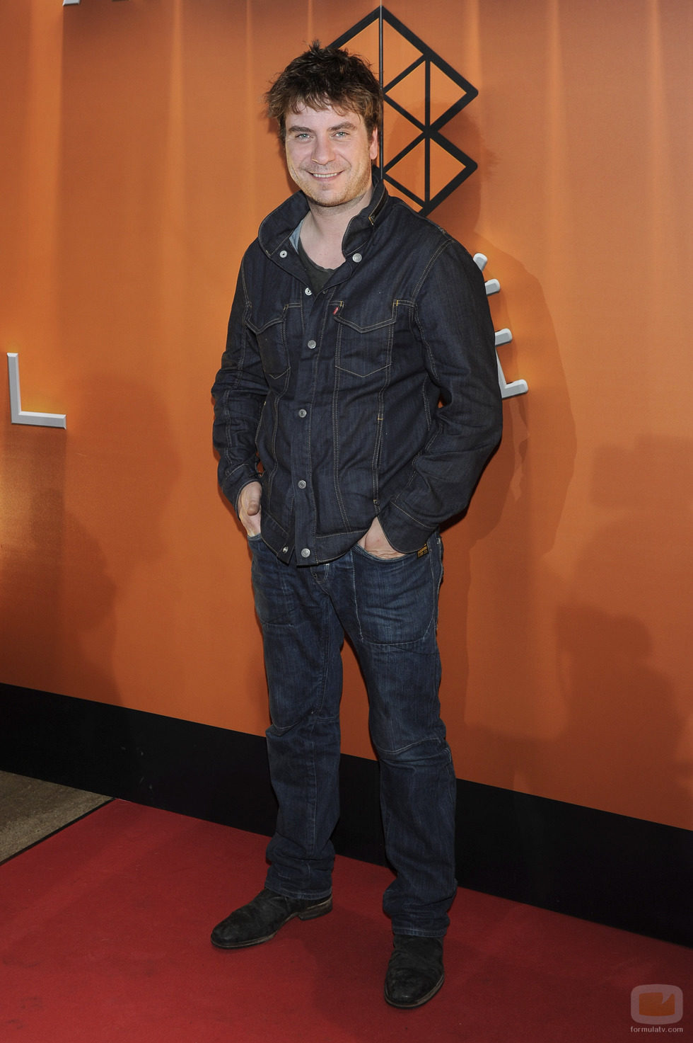 Javier Collado en la inauguración de Atresmedia Café