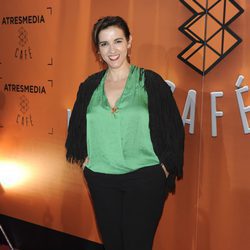 Llum Barrera en la inauguración de Atresmedia Café