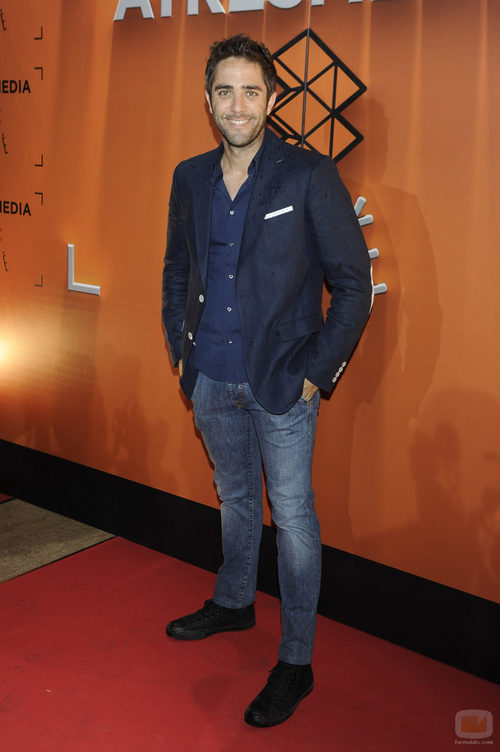 Roberto Leal en la presentación de Atresmedia Café