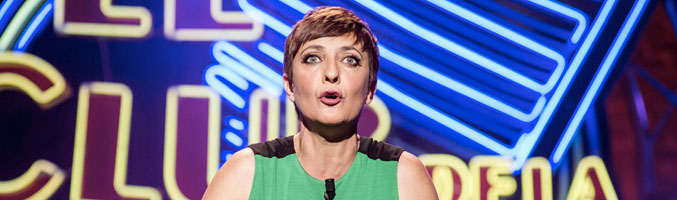 Eva Hache presenta la cuarta temporada de 'El club de la comedia'