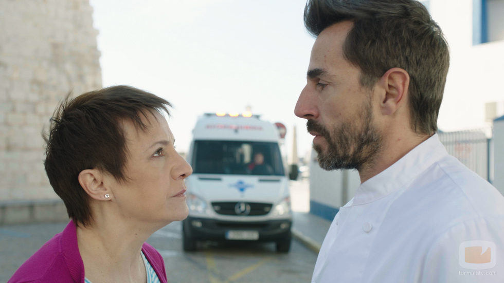 Blanca Portillo y Santi Millán en 'Chiringuito de Pepe'