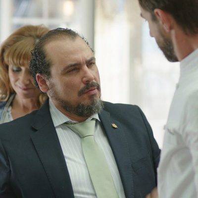 Joaquín Núñez junto con Santi Millán en 'Chiringuito de Pepe'