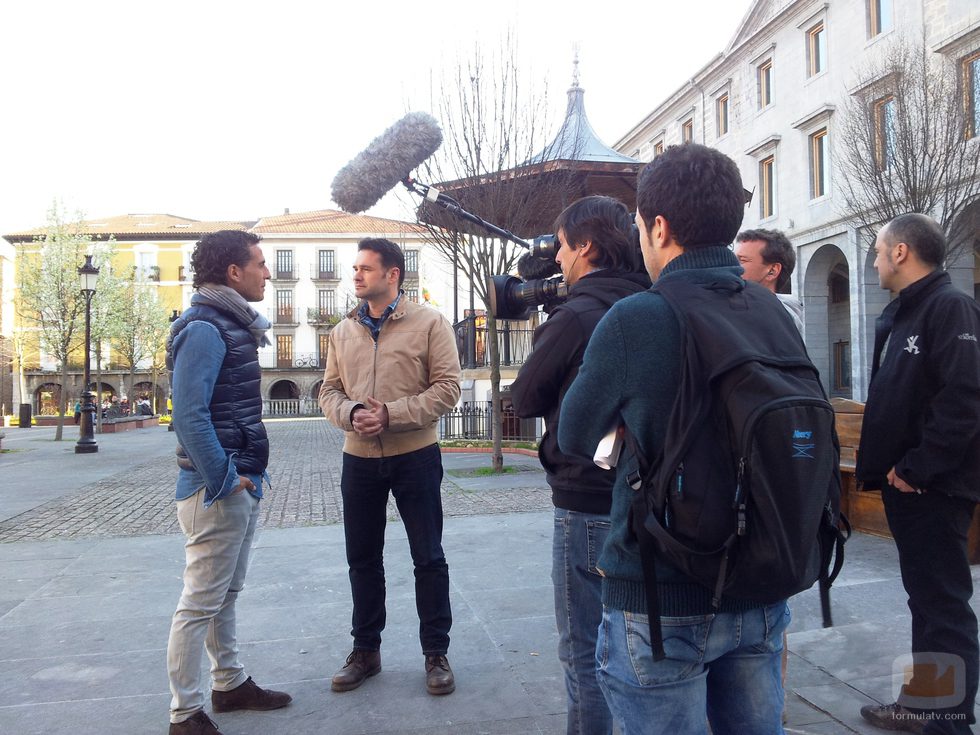 Iñaki López con el torero Ivan Fandiño en 'Iñaki & Cía'