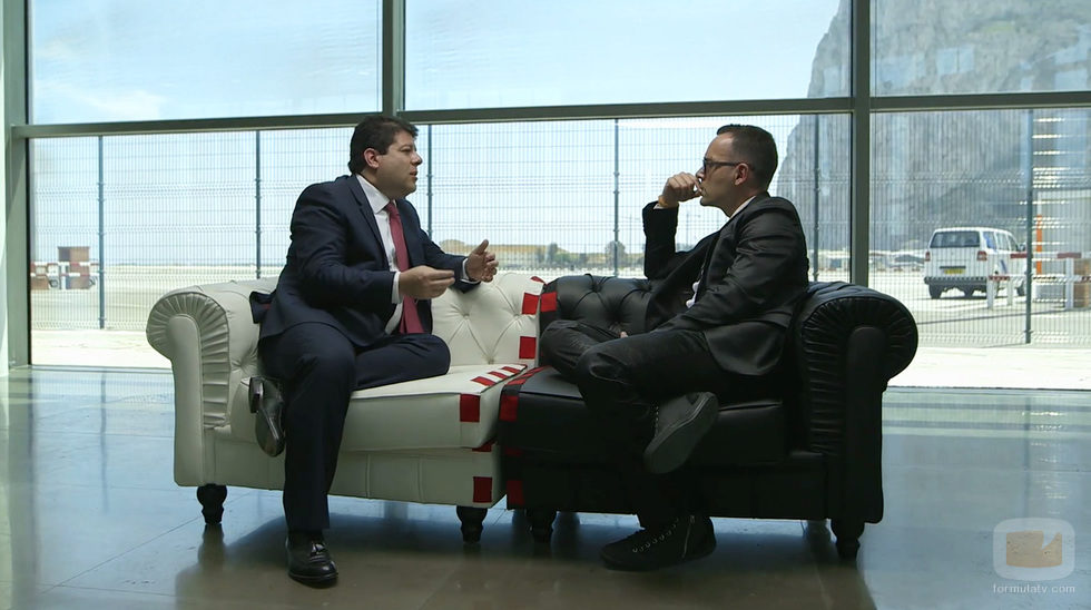 Risto Mejide y Fabián Picardo