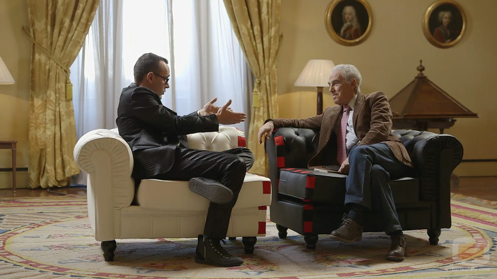 Risto Mejide y José María Carrascal