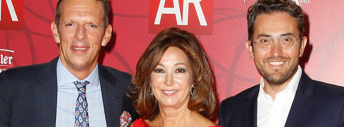 Joaquín Prat, Ana Rosa Quintana y Màxim Huerta celebran el décimo aniversario de 'El programa de Ana Rosa'