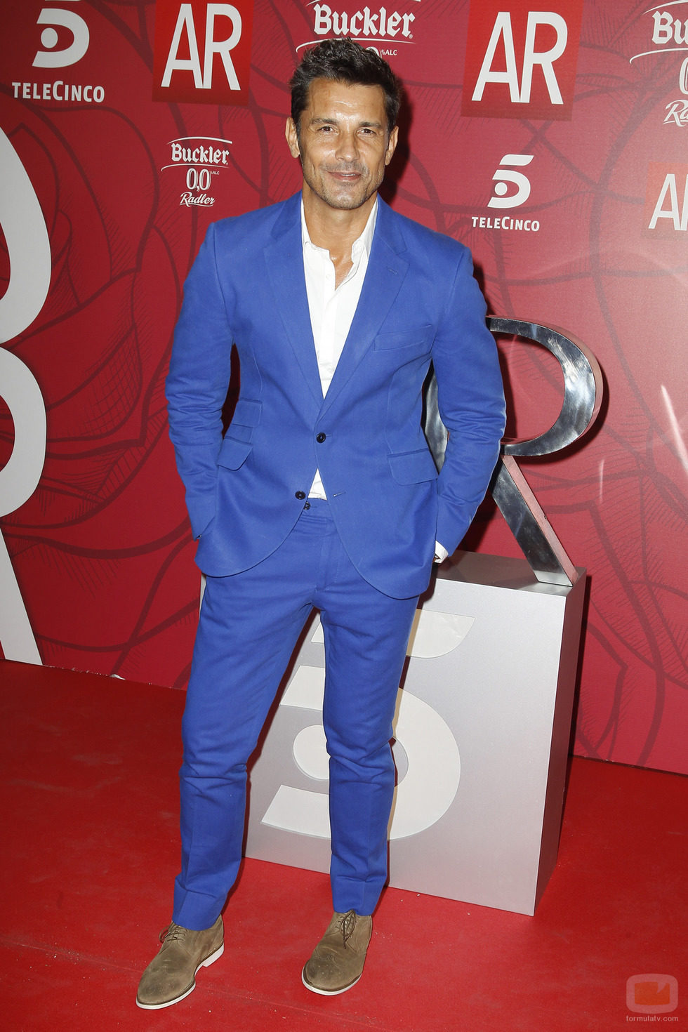 Jesús Vázquez en la fiesta del décimo aniversario de 'El programa de Ana Rosa'