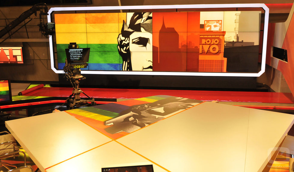 Decorado multicolor de 'Al rojo vivo'