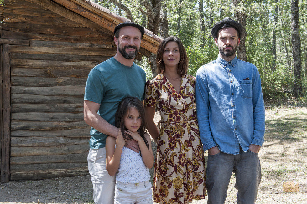 La familia Cruz y Álex de 'Refugiados' 