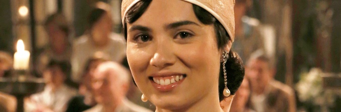 María, vestida de novia en 'El secreto de Puente Viejo'