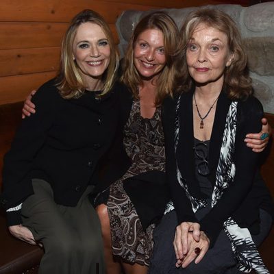 Peggy Lipton, Sheryl Lee y Grace Zabriskie en la presentación de "Twin peaks: The Entire Mystery"