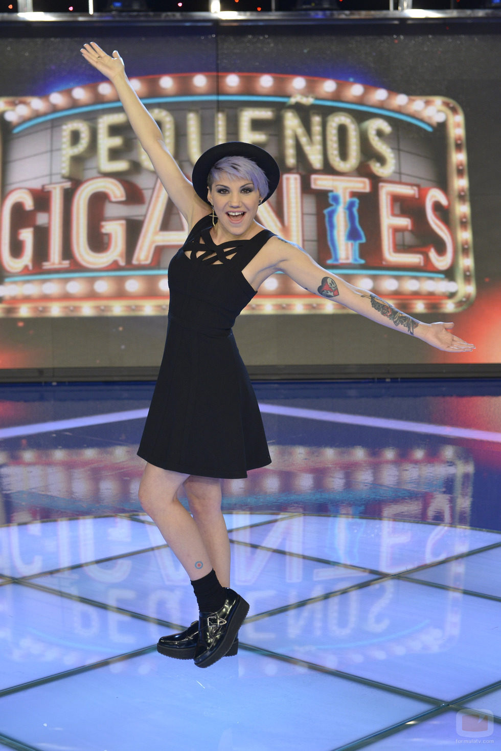 La cantante Angy debuta como jurado en 'Pequeños gigantes'