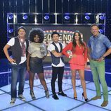 Los padrinos de 'Pequeños gigantes' del nuevo talent show infantil 'Pequeños gigantes'