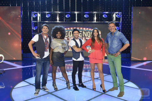 Los padrinos de 'Pequeños gigantes' del nuevo talent show infantil 'Pequeños gigantes'