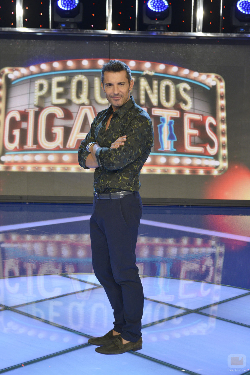 Jesús Vázquez, maestro de ceremonias de 'Pequeños gigantes'