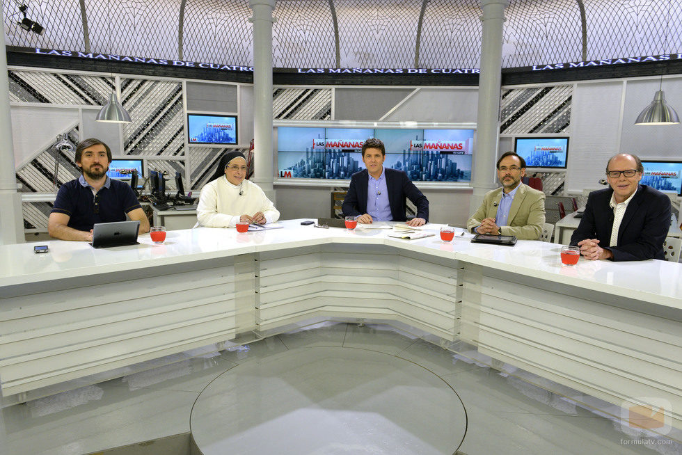 Los colaboradores de 'Las mañanas de Cuatro'