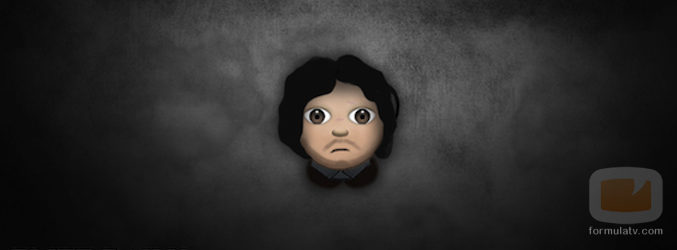 Jon Nieve en emoticono