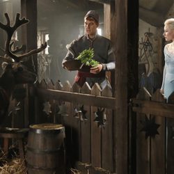 Sven, Kristoff y Elsa de "Frozen" en 'Once Upon A Time'