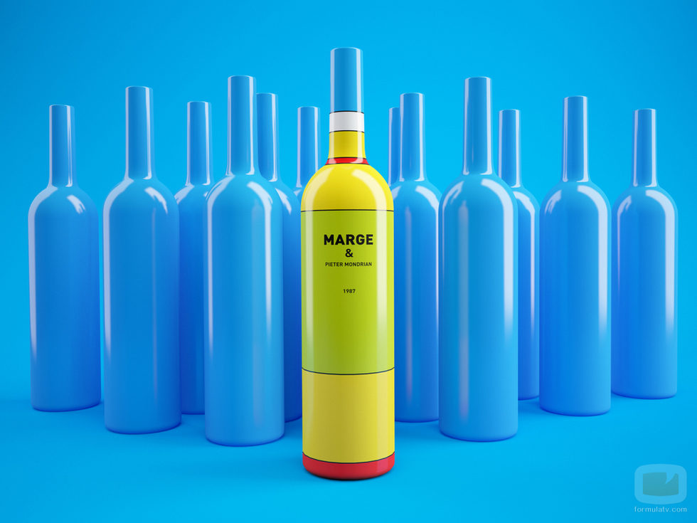 Envase no autorizado de Marge