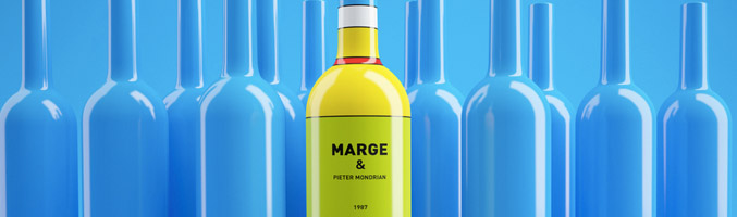 Envase no autorizado de Marge