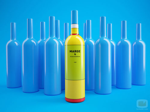 Envase no autorizado de Marge