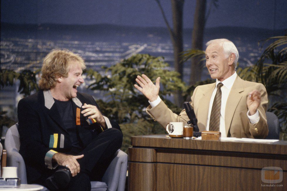 Robin Williams en 'The Tonight Show with Johnny Carson'