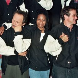 Billy Crystal, Whoopi Goldberg y Robin Williams