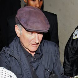 Robin Williams firmando autógrafos