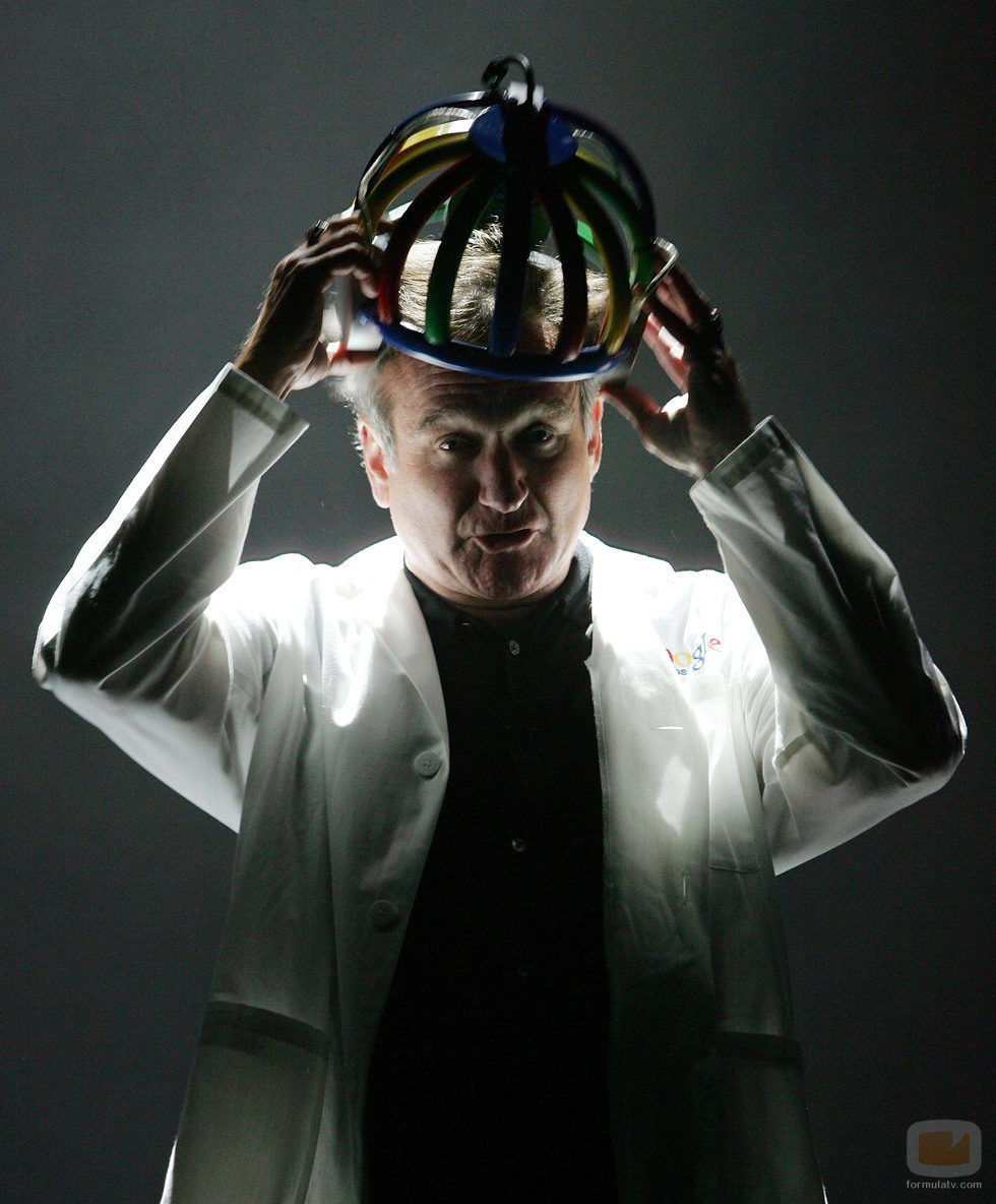 Robin Williams como un trabajador de Google