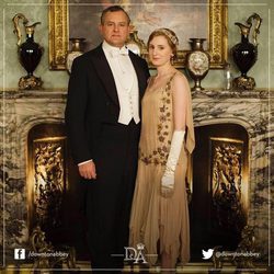 Foto promocional fallida de la quinta temporada de 'Downton Abbey'