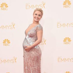 Hayden Panettiere luce embarazo en la alfombra roja de los Emmy 2014