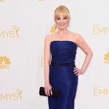 Melissa Rauch en los Emmys 2014