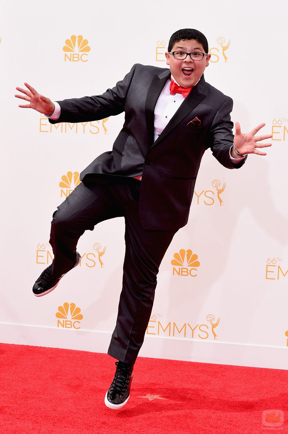 Rico Rodriguez en los Emmy 2014