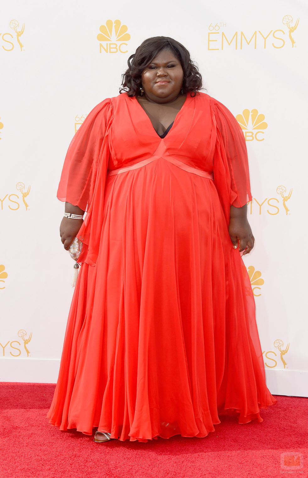Gabourey Sidibe en los Premios Emmy 2014