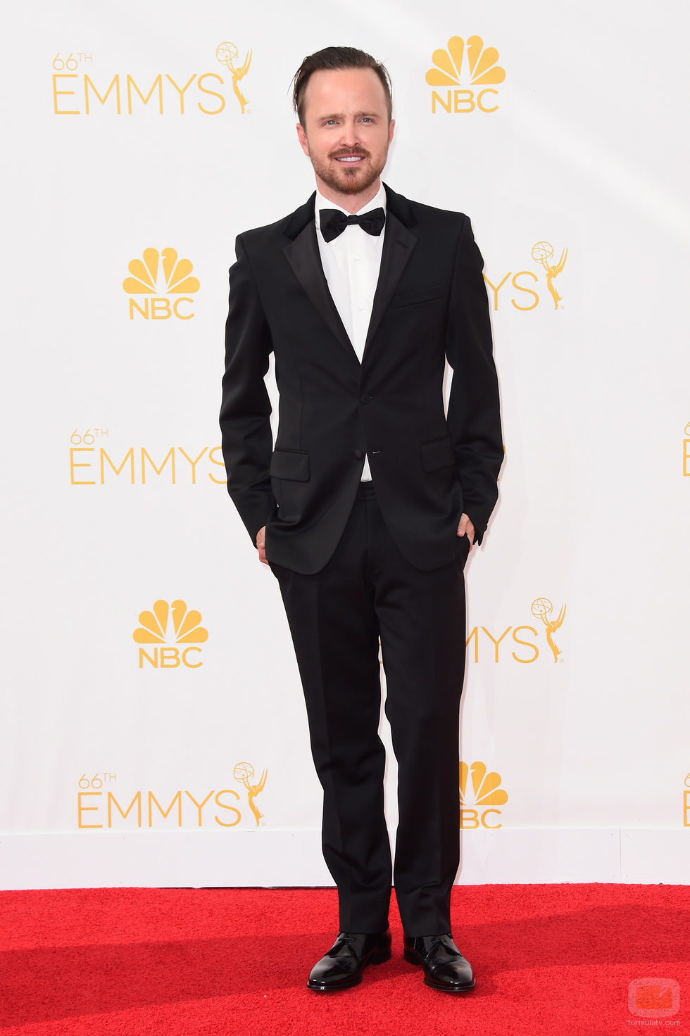 Aaron Paul en los Premios Emmy 2014