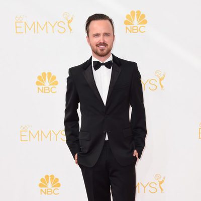 Aaron Paul en los Premios Emmy 2014