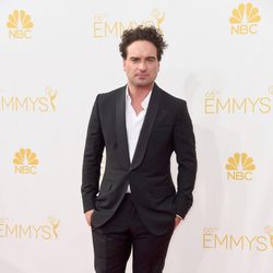 Johnny Galecki en los Premios Emmy 2014