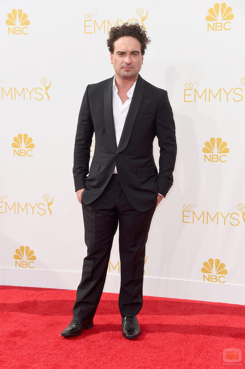 Johnny Galecki en los Premios Emmy 2014