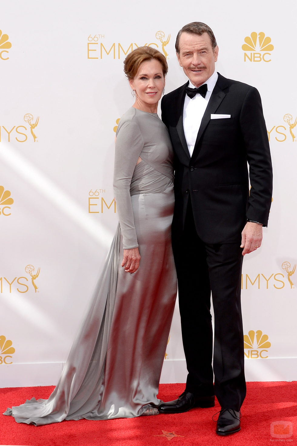 Bryan Cranston en la alfombra roja de los Emmy 2014