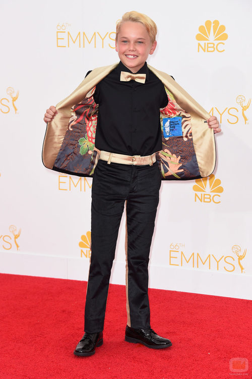 Mason Vale Cotton en los Premios Emmy 2014