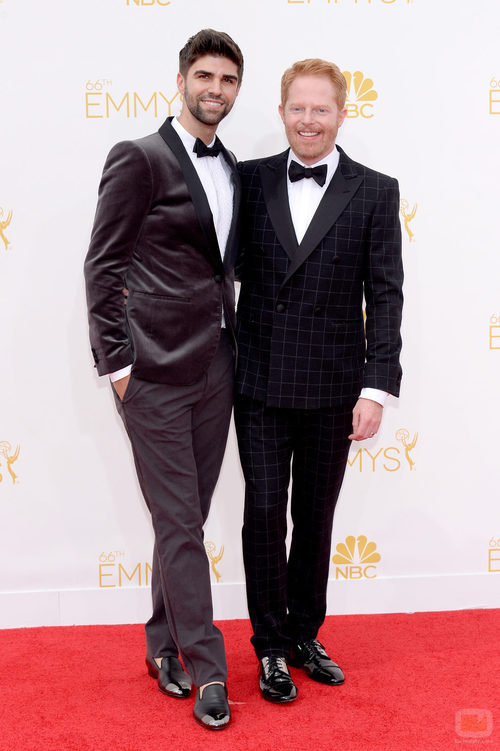 Jesse Tyler Ferguson en la alfombra roja de los Emmys 2014