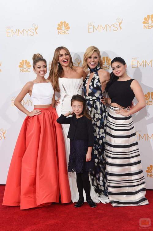Las chicas de 'Modern Family' en los Emmy 2014
